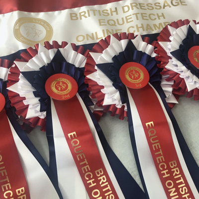 BD Equetech Online Championship Rosettes and Sash