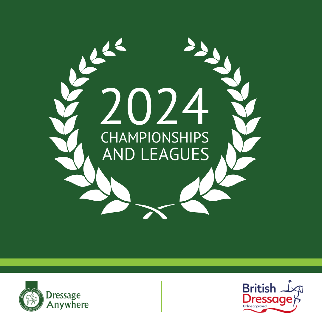 Green background, text reads: 2024 Championships and Leagues