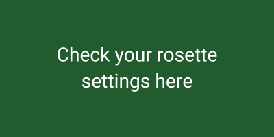 Rosette settings