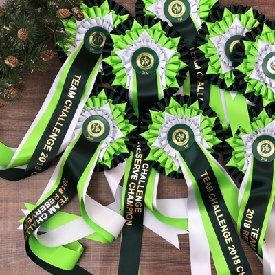 Large green rosettes